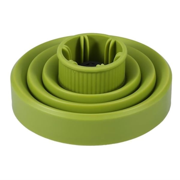 Vikbar Silikon Hårtork Diffuser (Grön) Green