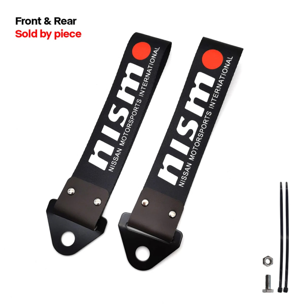 JDM Racing - Universal race dragband, bil dragkrokar, krok för fartjägare, initial HKS Nismo