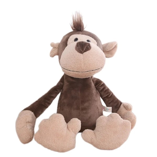 Mjuka plyschdjur Leksaker Mjuka dockor Kanin Hund Björn Varg Modell Barn Present Kawaii Baby Barn Hobbie Leksaker 25cm-28cm Monkey