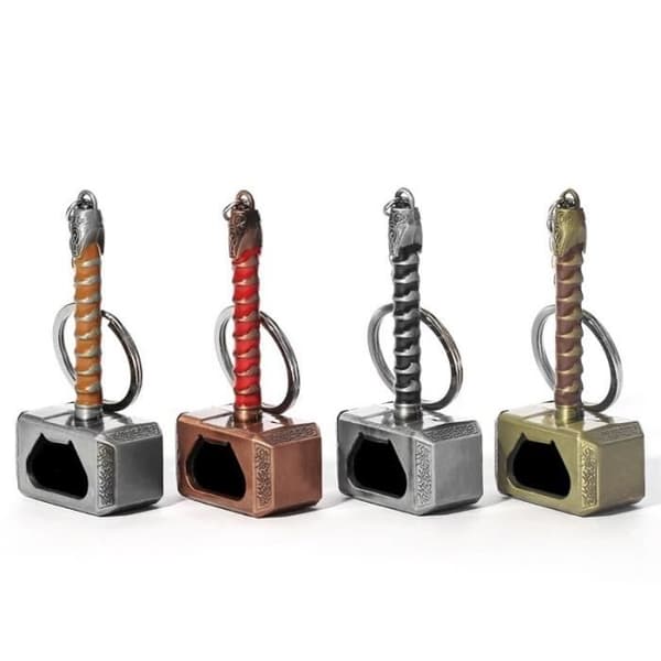 KC0704 Thor Multifunktionell Hammare Ölflasköppnare, Hammarformad Ölflasköppnare