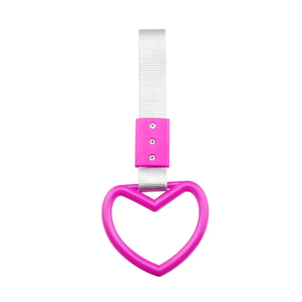 Bogserrep i form av ett hjärta på 23,5 cm, nylon med hög motståndskraft, för racerbilssläp, universal dragrem, bilstil, leksak i slutet Heart 1