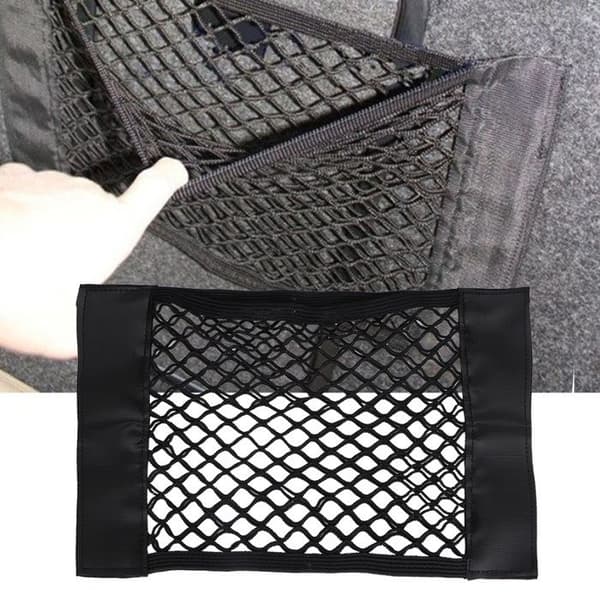 (Sort) Opbevaringspose - GIGICIAL - Sæt med 2 - Polyester - 40 x 25 cm - Sort black