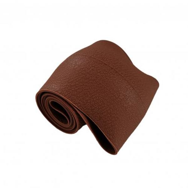 (Kaffe) Universal Silikon Enfärgad Halkskyddande cover för bilratt Giftfri Praktisk cover Coffee