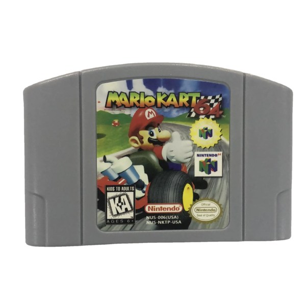 N64 Gaming Card Series 64 Bit Mary Rook Mario Kart Super smash party USA Version N64 Video Game Cartridge Card English Language Mario Party1