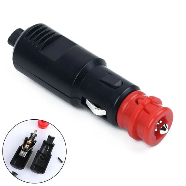 12V-24V Mann Auto Bil Sigar Sigarettennerkontakt Plugg Volt
