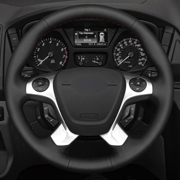 Cover Mjukt svart konstläder för Ford Transit Connect Tourneo Custom Grand Tourneo Connect 2014-2020