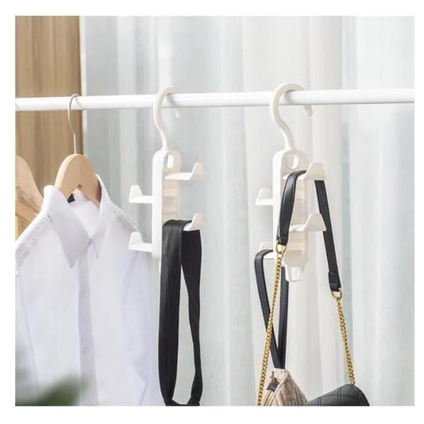Bærbart opbevaringskrog-sæt til håndtasker, bøjle, hat holder, bælteholder, tørklæde- og slips holder.yd