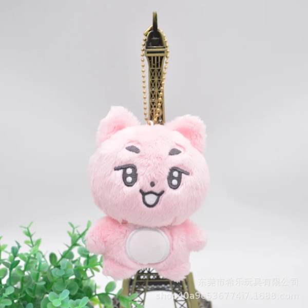 TXT Dolls Kpop Cartoon Soobin beomgyu Samma plysch nyckelringar Q Styles tutu bar tvåstavs docka Nyckelringar Väska Hängen Tillbehör 3