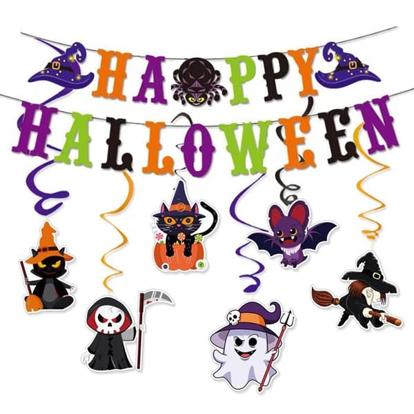 Halloween Ballonsæt - Ulisem - Ikke-giftigt - Sort - Let at samle