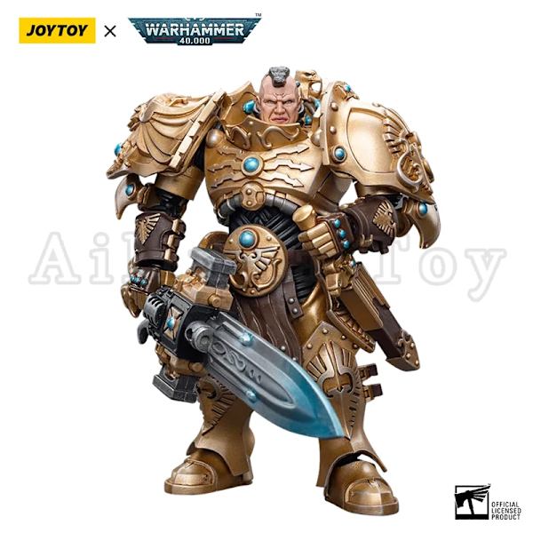 JOYTOY 1/18 Action Figur (5 st/ SET) 40K Adeptus Custodes Anime Military Model Gratis frakt AC Vexilus Praetor