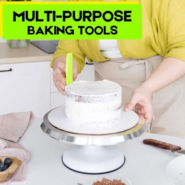 Deigkutter, deigskrape, brødkutter, verktøy for brødbaking, kakeskrape, konditorskrape, bakeutstyr