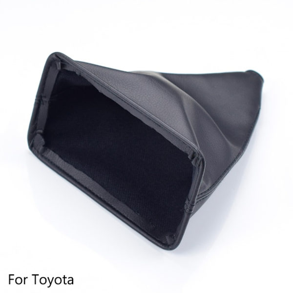 5/6-växlad växelspaksväxelknopp Damask Cover för Toyota Corolla AYGO Verso RAV4 YARIS Växelspaksknopp Stick Penna Huvud-dammtätt lock Dust-proof-cover