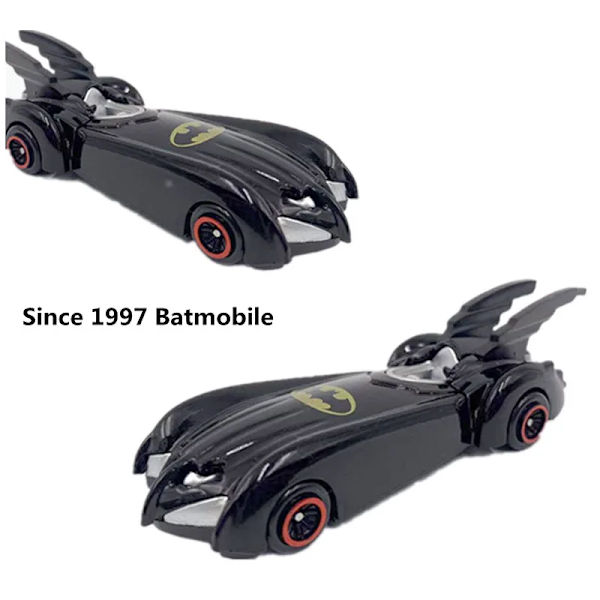 Disney Avengers billeksaker Captain America Hulk Ironman Spiderman-figurer Lastbil Rolig tillbakadragande fordonsleksak för pojkar Present 1997 Batmobile