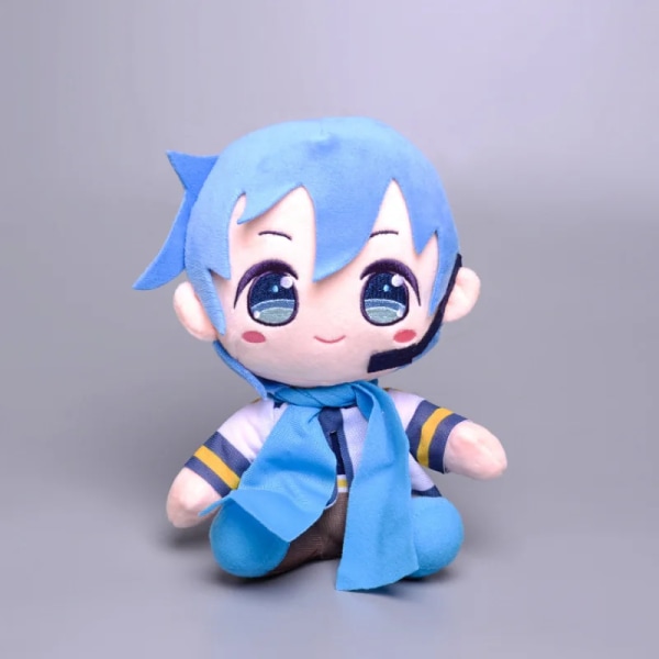 20CM Ny Anime Hatsune Miku Solblomma KAITO Figur kawaii Figurer Modellleksak Plyschdockor Dekoration födelsedag Julklappar 20CM KAITO