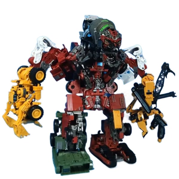 AOYI 8in1 BMB KO Studio Series SS Devastator Transformation Action Figur Barnleksaker Mästerverk Filmmodell Deformation Bilrobot DD02