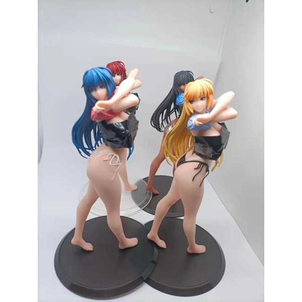 Anime YOUNG HIP Cover Gal Orchid Seed inoue takuya Sexiga tjejer Rocket Boy Actionfigur japansk Anime vuxen Actionfigurer leksaker red hair with box