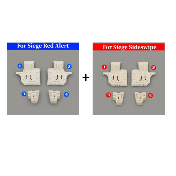 GO Better Arm Leg Filler Upgrade Kit för Siege Sideswipe Red Alert All Of Them
