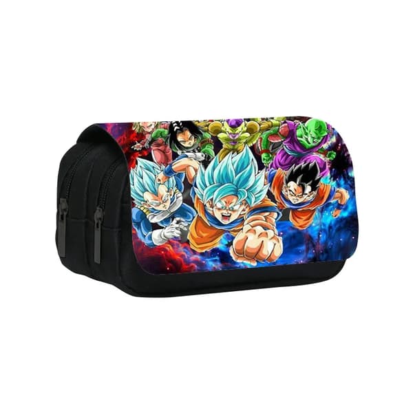 Anime Dragon Ball Gouku Cosplay Case Stor kapacitet Brevpapper Box Studenter Skol Pennpåse Väskor Barn Presenter Leksaker Väskor