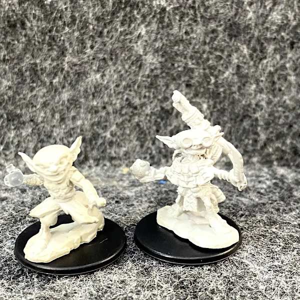 Lot Pathfinder Battles Deep Cuts Nolzur's Fighter Orc Druid Pirates Goblin Wolf Rogue Monk Brädspel Miniatyrer Miniatyrer Leksaker Goblin