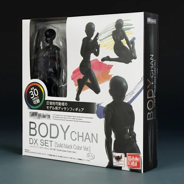 Skiss Rita Man Kvinna Rörlig Kropp Kun Kropp Chan Ledvärk Anime Figur Shf Action Figur Leksak Modell Rita Skyltdocka Girl with box