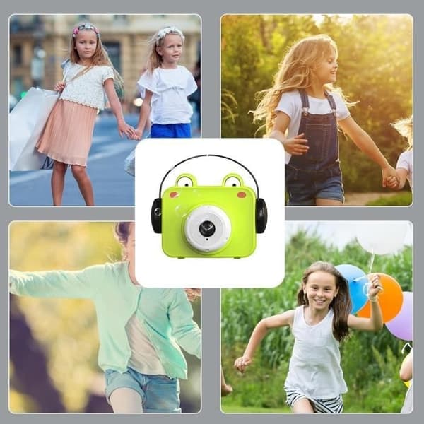 Bubble Camera, Bubble Toys, Cute Camera Bubble Machine - Fun Toy with Light and Sound Camera