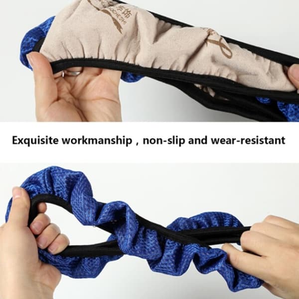 (Sort) Ratdæksel Åndbart Mesh Bilratdæksel Elastisk Ratdæksel Skridsikkert Ikke-fast Indvendig Ring black