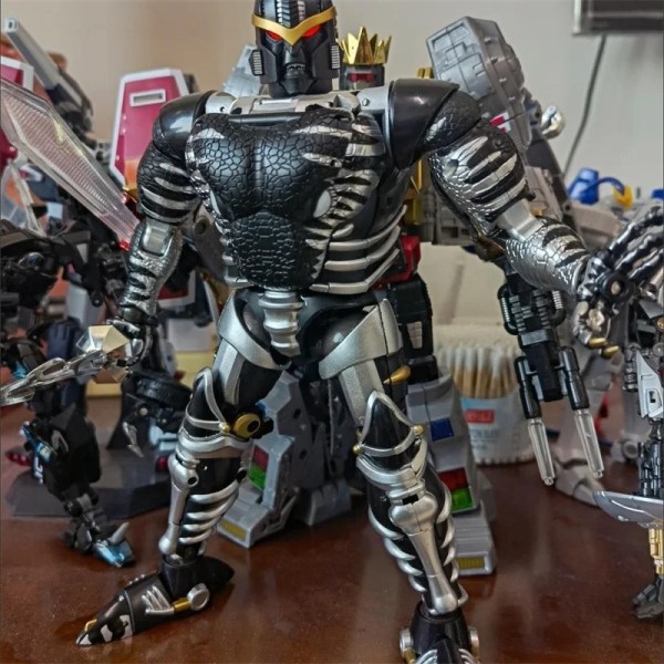 【I LAGER】 Transformation BW Dinobot KO MP41 IT02 Beast Wars Tyrannosaurus Rex CR01 KO Dinosaur Warrior Actionfigur Robotleksaker KO MP41 In Box