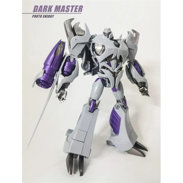 【I LAGER】 APC Toys Transformation APC Dark Master 2.0 VER. TFP Magetron Action Figur Robotleksaker 20CM Dark Master