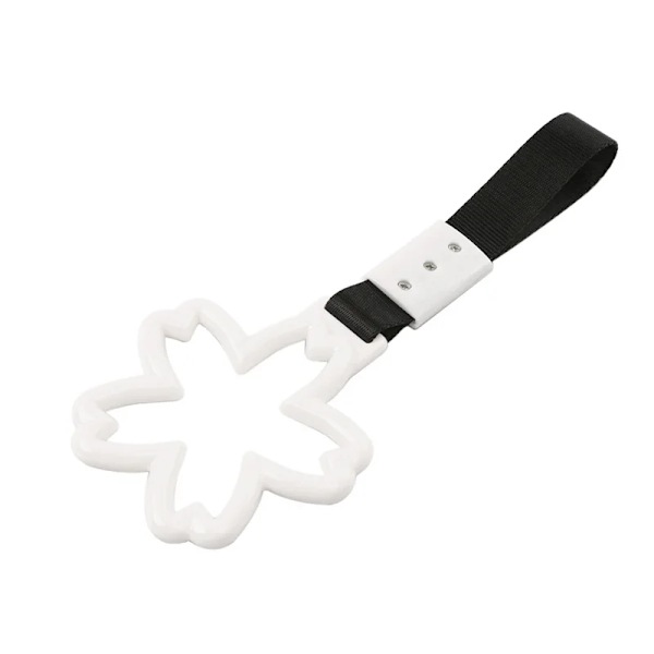 Bogserrep i form av ett hjärta på 23,5 cm, nylon med hög motståndskraft, för racerbilssläp, universal dragrem, bilstil, leksak i slutet New K