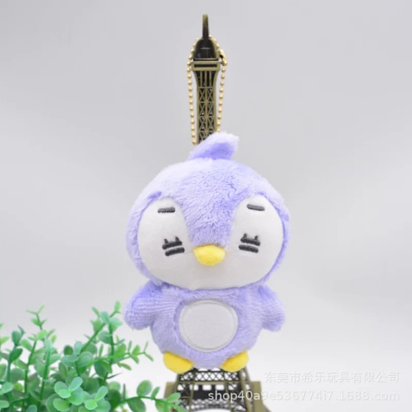 TXT Dolls Kpop Cartoon Soobin beomgyu Samma plysch nyckelringar Q Styles tutu bar tvåstavs docka Nyckelringar Väska Hängen Tillbehör 3