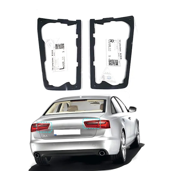 Bil Bakre Inre Stötfångare Strålkastare Bakljus Tätningslist För Audi A6 A6L C7 2012 2013 2014 2015 2pcs