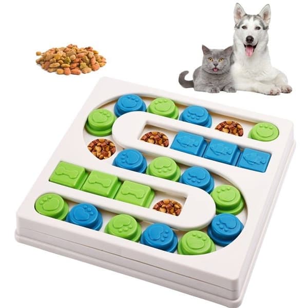 Smart Hundleksak - Ej Specificerad - Ej Specificerad - Interaktivt Pussel - Blandade Färger - 25,5 cm