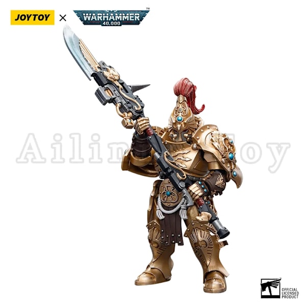 JOYTOY 1/18 Action Figur (5 st/ SET) 40K Adeptus Custodes Anime Military Model Gratis frakt AC Vexilus Praetor