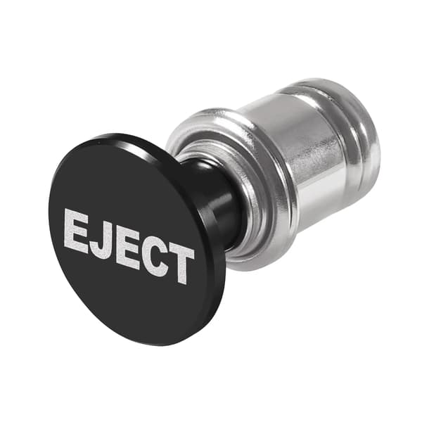 1 st Car Cigarette Lighter EJECT FIRE MISSILE Knapp Ersättning 12V Tillbehör Passar De Flesta Bilar Panik Nitrous Tryckknapp Black Eject