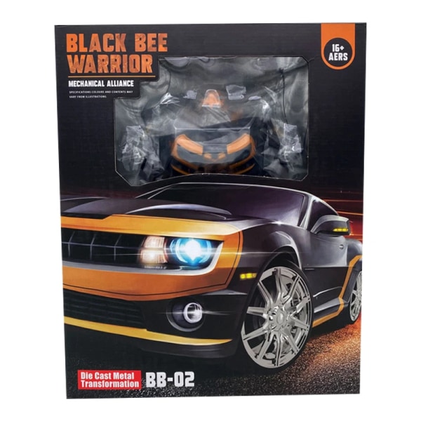 BMB Mechanical Alliance BB02 Wasp Warrior Bee Transformation Masterpiece Toy Movie Model BB01 MPM03 Deformation Bil Robot Figur BB02 with retail box