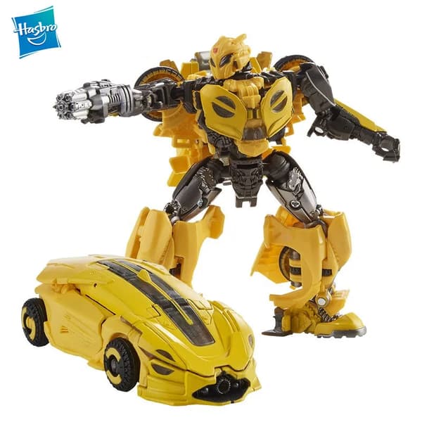 4,5-tommers Hasbro Transformers Leker Studio Series Transformers: 70 Bumblebee Action Figur Samlingsmodell