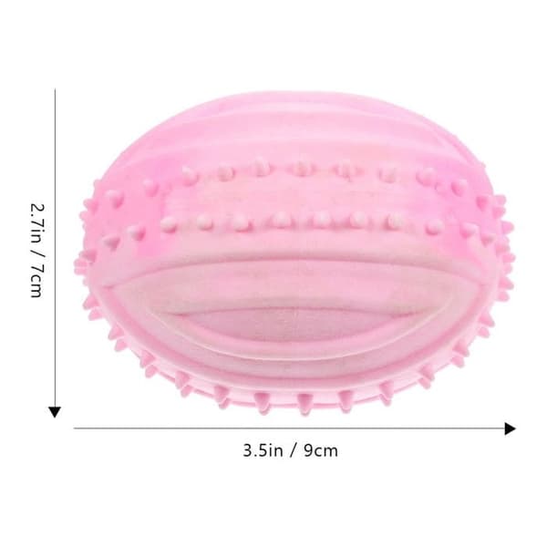 2-pack gummibollar för hundar, små hundleksaker, pipboll för valpar, babyleksak, hundleksaker