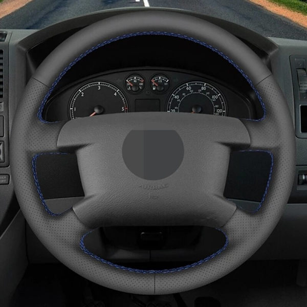 Cover svart konstläder till Volkswagen VW Caddy 2003-2006 Caravelle 2003-2009 T5 Biltillbehör