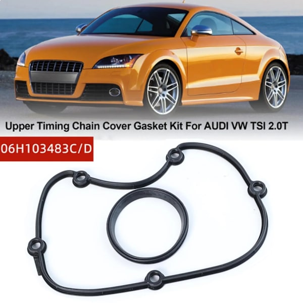 Övre kamkedjeöverdrags packningstätning för Audi A3 A4 Quattro TT VW Passat Golf 5 6 Jetta Tiguan 06H103483C 06H103483D