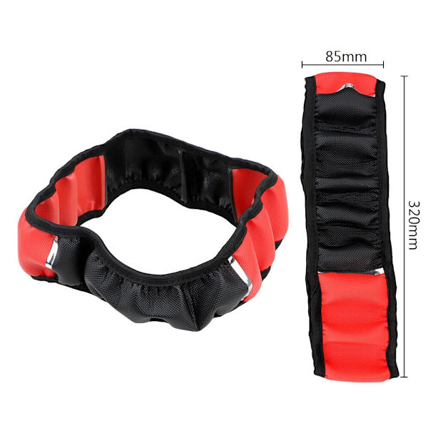 (Röd)Anti-slip autodekoration PU-läder rattkåpor Bilstyling Universal cover 37-38cm Diameter Red