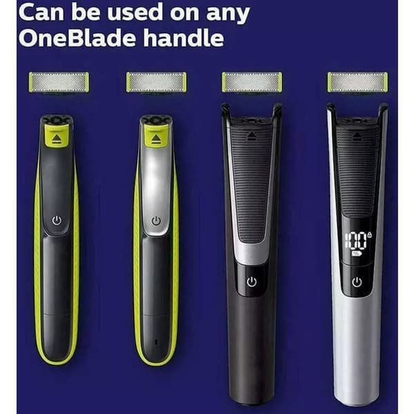 Erstatningsblade til Philips OneBlade QP2520/QP2630 Label