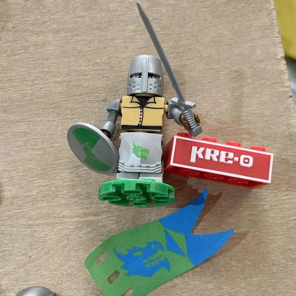 Spel KREON Building Toys Robot Soldier Knight GI Joe Blocks Minifigurer 2