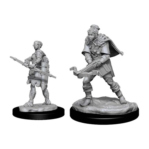 Lot Pathfinder Battles Deep Cuts Nolzur's Fighter Orc Druid Pirates Goblin Wolf Rogue Monk Brädspel Miniatyrer Miniatyrer Leksaker Human Ranger