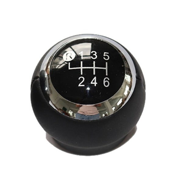 5/6-växlad bilväxelspaksväxelspak Gaitor Boot Cover för Toyota Avensis III T27 2008-2015 Biltillbehör-6-växlad svart knopp 6 speed black knob