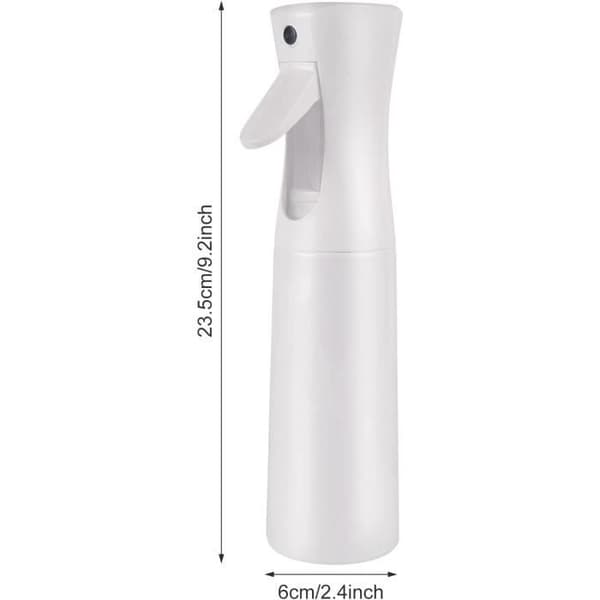 300ml Hårsprayflaska, 2st Påfyllningsbara Sprayflaskor Tom Vattenmistspruta, Ultra Fin Mistsprayflaska för Hår