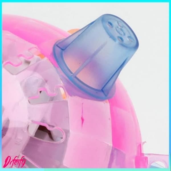 DRFEIFY Hundleksak - Lysande Studsboll - Blinkande LED - Musik - Plast