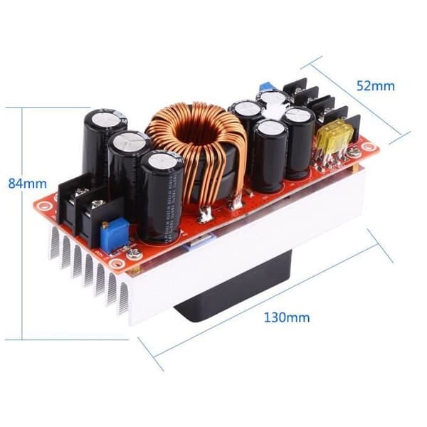 1500W 30A DC-DC Programmerbar Strömförsörjningsmodul Boost Converter Ingång 10-60V Utgång 12-90V