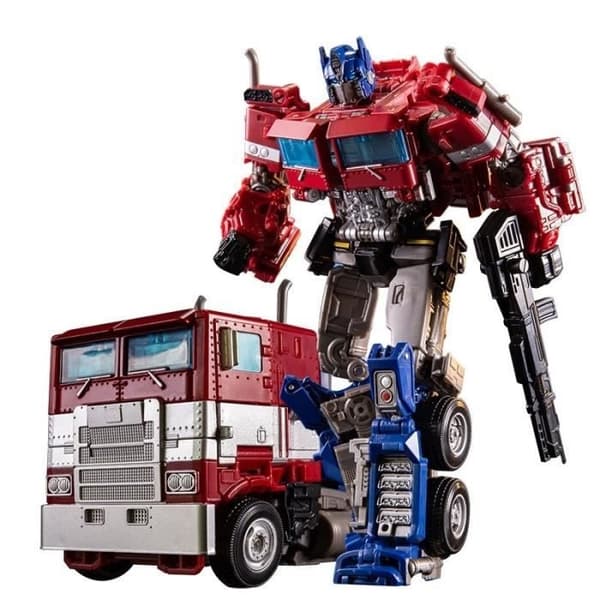 H6001 - Voyager Opt Prime Auto Transformation Robot, Lastbilsdeformationsleksaker, OP Sai Star Command