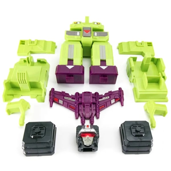 Jinbao Devastator Update Kit Parts Ver 2.0 G1 GT Transformation Action Figur Leksaksmästerverk Filmmodell Deformation Bilrobot green 1 with box