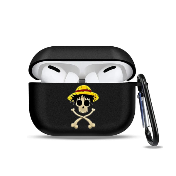 One Piece Luffy Case för AirPods 1 2 3 Pro Zoro Cartoon Print Trådlöst Bluetooth cover för Airpods 1 airpods3